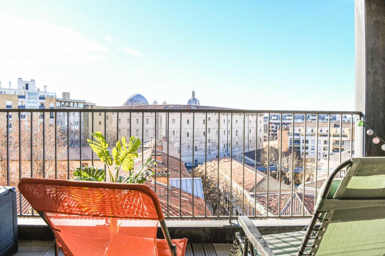 Apartamento Bail Mobilite - Cosy Avec Terrasse Et Vue Marselha