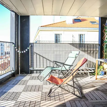 Bail Mobilite - Studio Cosy Avec Terrasse Et Vue Marseille Exterior photo