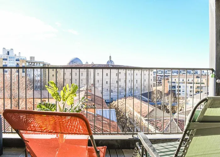 Bail Mobilite - Studio Cosy Avec Terrasse Et Vue